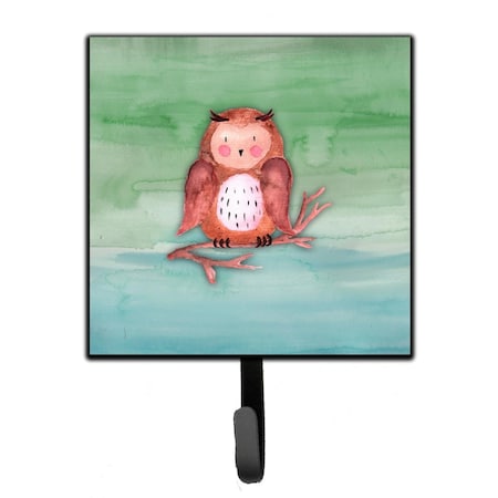 Carolines Treasures Brown Owl Watercolor Leash or Key Holder BB7443SH4